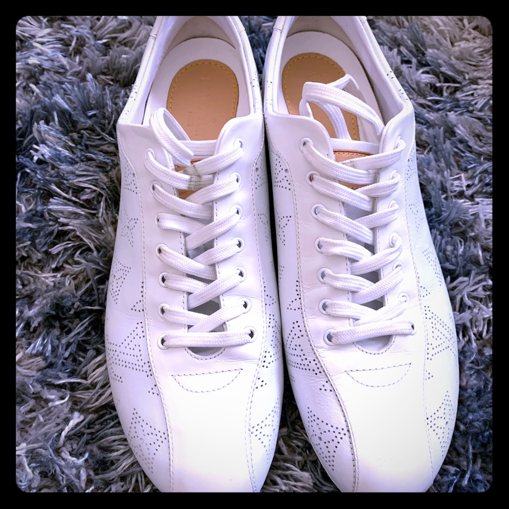 Leather LV Tennis Shoes